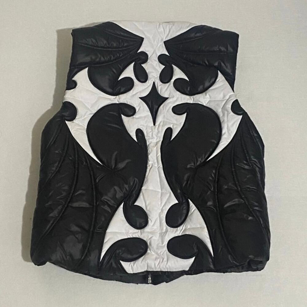 Only Curse Divine Angel Puffer Vest Jacket Opium Style
